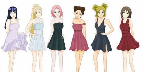 Красотки Конохи и Суны