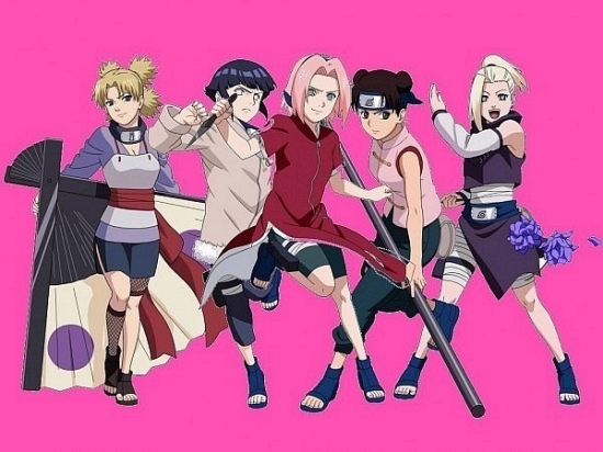 Красавицы из Наруто