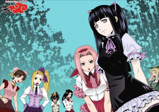 Куноичи Конохи в образах лолит