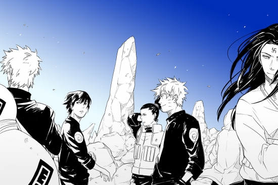 Парни в Наруто