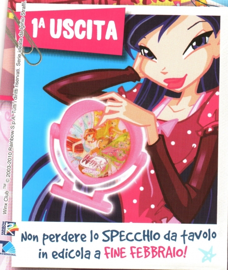 Реклама зеркальца винкс и новая поза музы