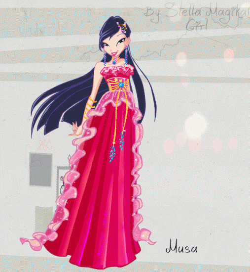 Муза в бальном платье