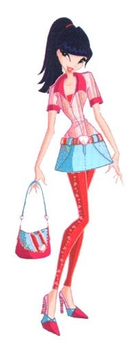 Муза в джинсовом наряде