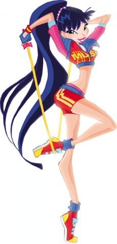 фея Муза со скакалкой