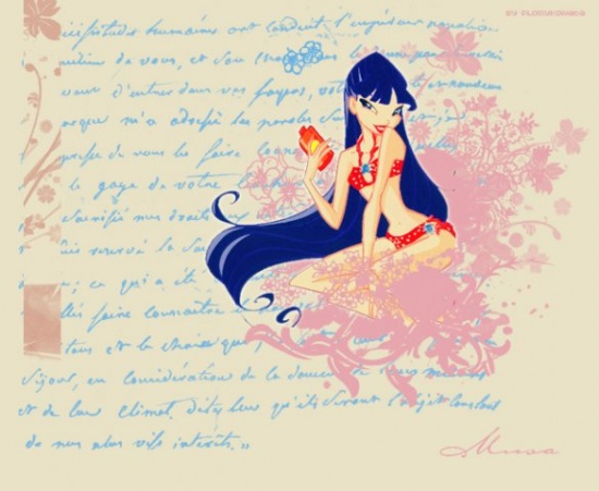 Муза на письме