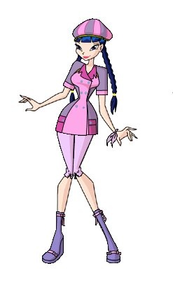 Муза в берете