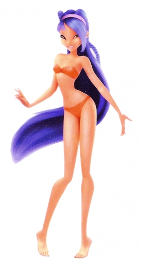 Муза 3D модель, по фильму винкс волшебное приключение