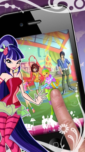 Муза Сиреникс, иллюстрация к игре Winx Party