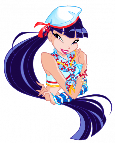 Муза в морском наряде из 5го сезона