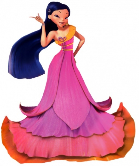 Муза в бальном платье из фильма Винкс Волшебное Приключение