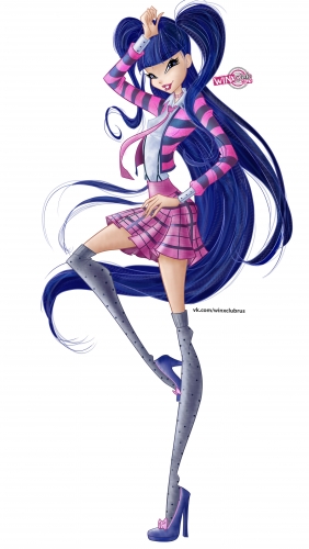 Муза школьный стиль Винкс в 6м сезоне