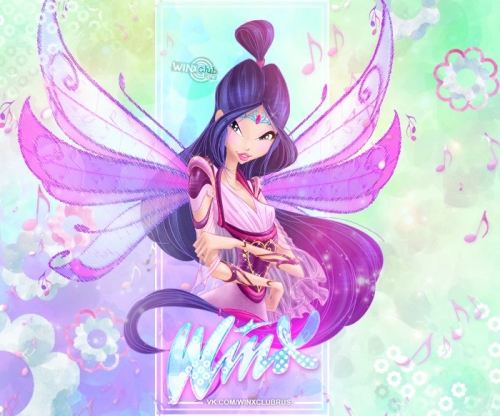 Муза Блумикс в стиле кутюр