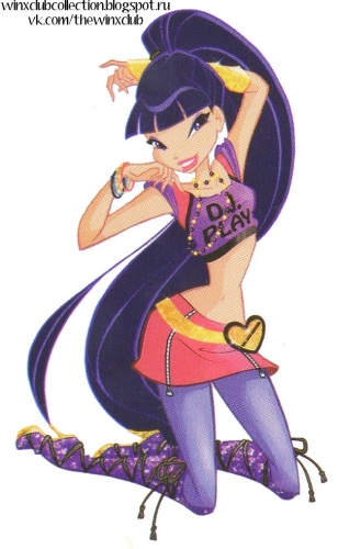 Муза стиль Винкс Диско 5 сезон