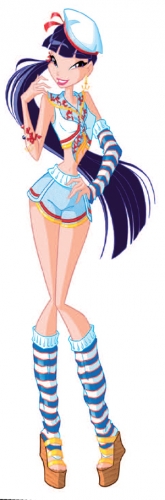 Муза Винкс 5 сезон, стиль яхта Винкс, в полный рост