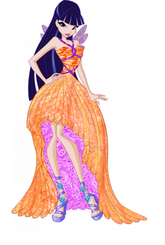 Муза Винкс бальные платья принцесс 6 сезон