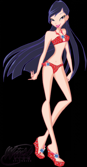 Муза в купальнике из 4 сезона Винкс