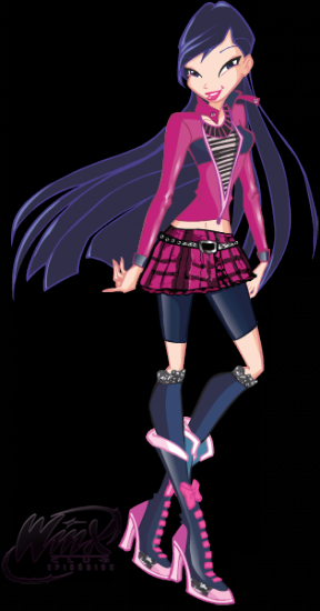 Муза в наряде 