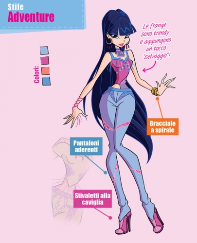 Клуб Винкс 7 сезон Муза стиль Adventure