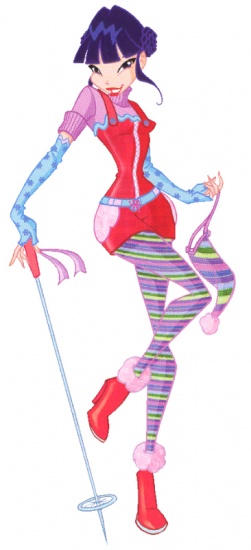 Зимний наряд Музы