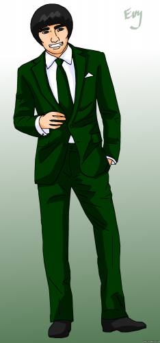 Гай в костыме