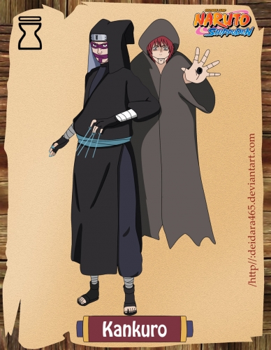 Канкуро и кукла Сасори