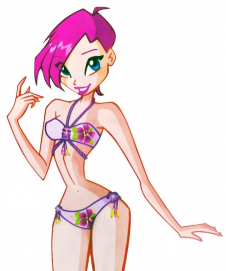 Техна в новом купальнике!