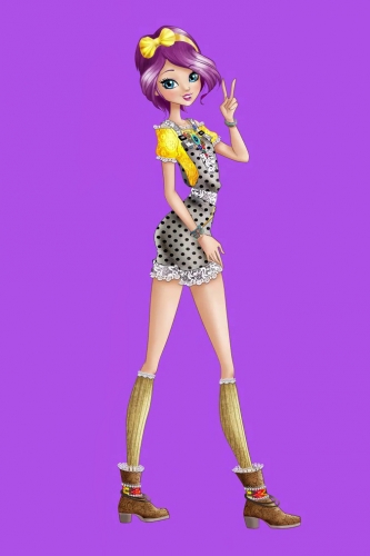 Винкс Клуб 8 сезон Текна, официальный арт в новом повседневном наряде