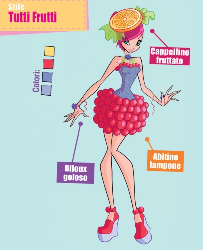 Клуб Винкс 7 сезон Техна стиль Tutti Frutti