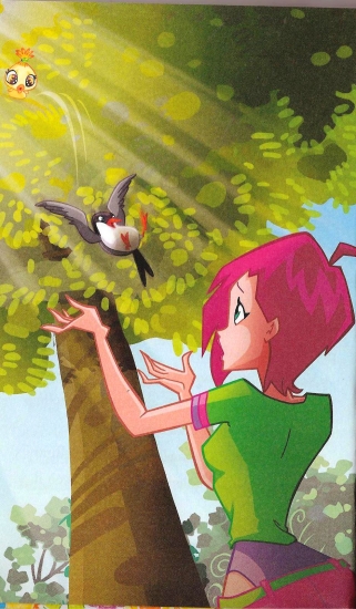 Текна и Чико пытаются снова научить пицу летать