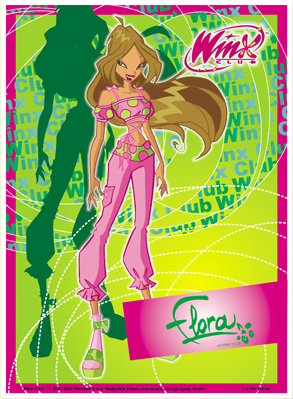 Еще карточка с Флорой