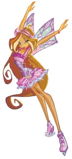 Новый наряд Флоры на льду