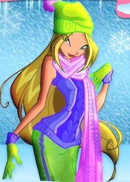 Флора зимой