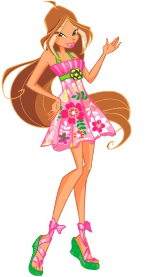 Флора, картинка - часть анимации из игры