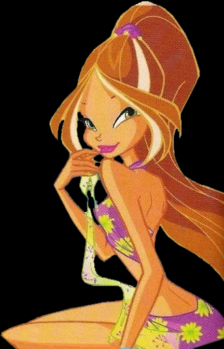 Флора в купальном костюме из новой серии