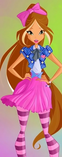 Флора 6 сезон, школьный наряд официальная картинка