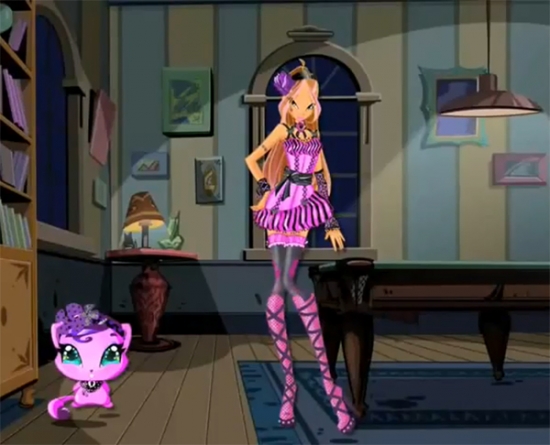 Флора Халло винкс, серия темный стиль Винкс