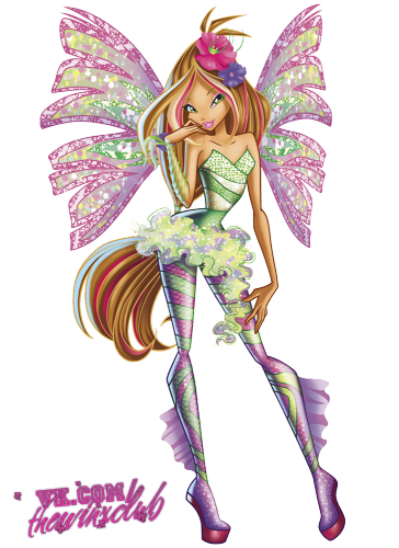 Флора сиреникс, рисовка Никелодеона