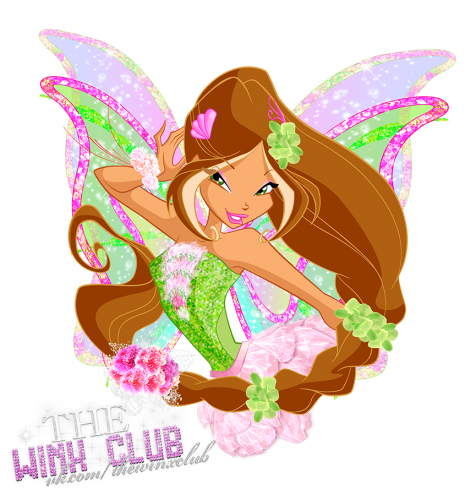 Флора гармоникс Винкс, портретный вариант