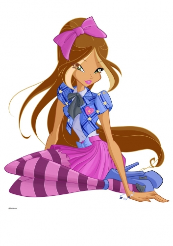 Школа Волшебниц Винкс 6 сезон, Флора в основном наряде