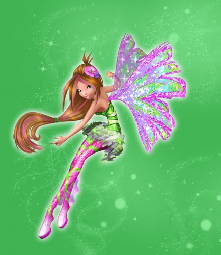 Флора сиреникс Винкс 3D в полный рост