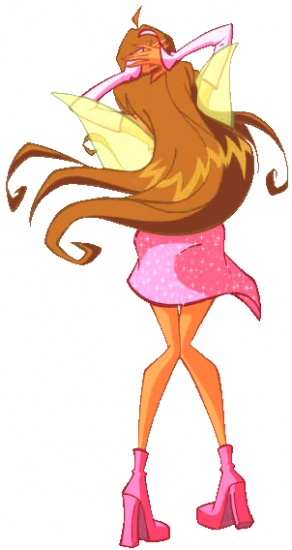 Флора вид сзади