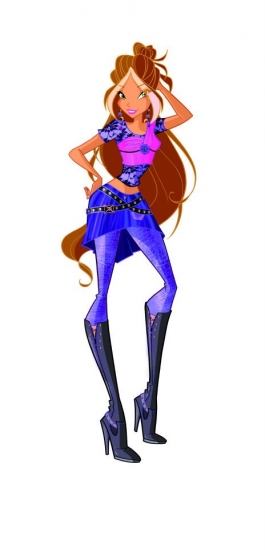 Флора в полный рост, Винкс на концерте новый сезон