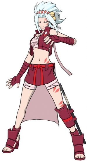 Ка гура Kagura эксклюзивный персонаж для Naruto: Clash of Ninja Revolution 2