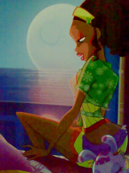 Лейла, картинка из книги Винкс Perle