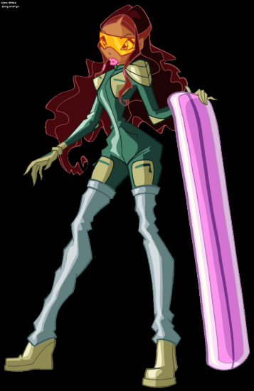 Лейла на сноуборде