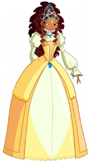 Лейла в дворцовом наряде