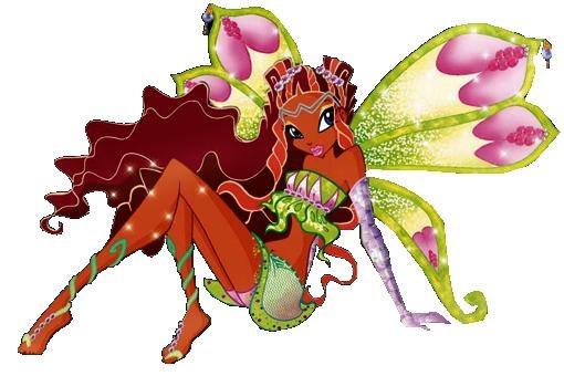 Лейла энчантикс сидит