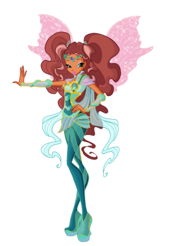 Лейла Блумикс в новой позе