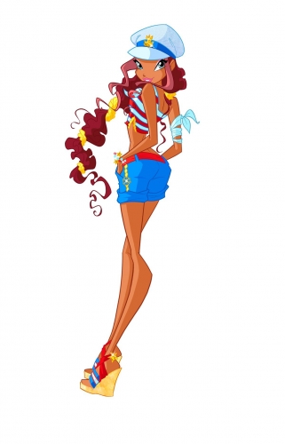 Лейла морской стиль, яхта Винкс 5 сезон