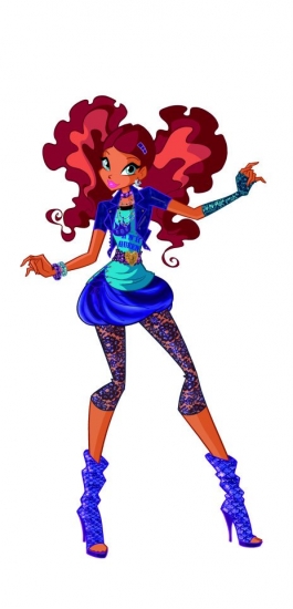 Лейла в полный рост, Винкс на концерте новый сезон